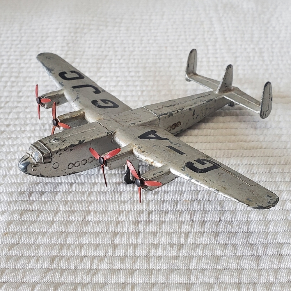 Meccano Dinky Toys 70-A Avro York Airliner G-A GJC 40s Vintage 6.25"x5" England